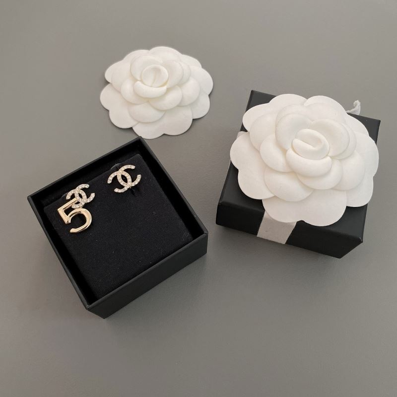 Ch*el earrings